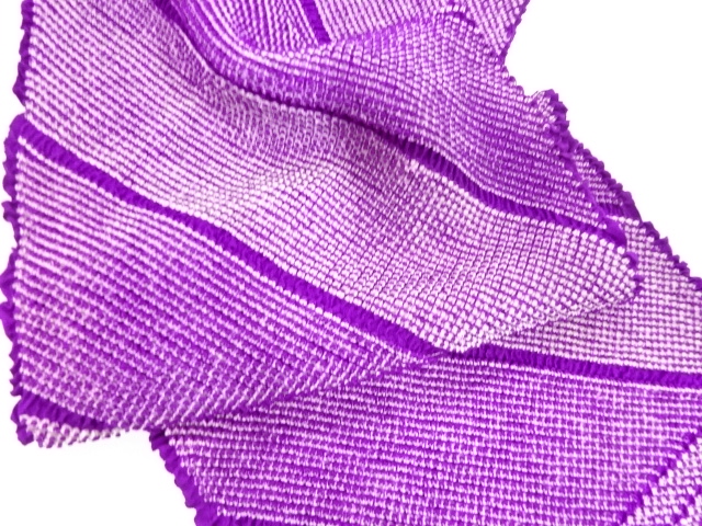  正絹　振袖用　絞り　帯揚げ